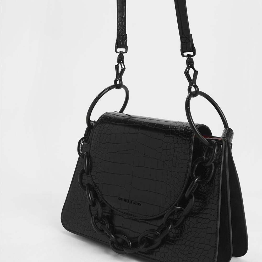 Charles and Keith leather bag - Picture 4 of 8